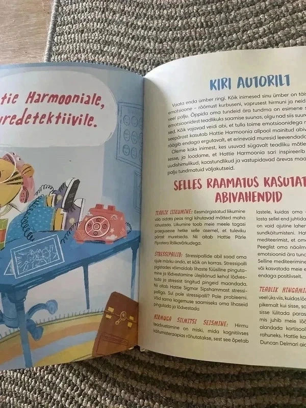komplekt: suur päkapikuraamat ja hattie harmoonia: muredetektiiv komplekt: suur päkapikuraamat ja hattie harmoonia: muredetektiiv