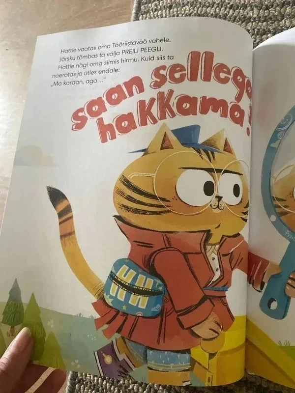 komplekt: suur päkapikuraamat ja hattie harmoonia: muredetektiiv komplekt: suur päkapikuraamat ja hattie harmoonia: muredetektiiv